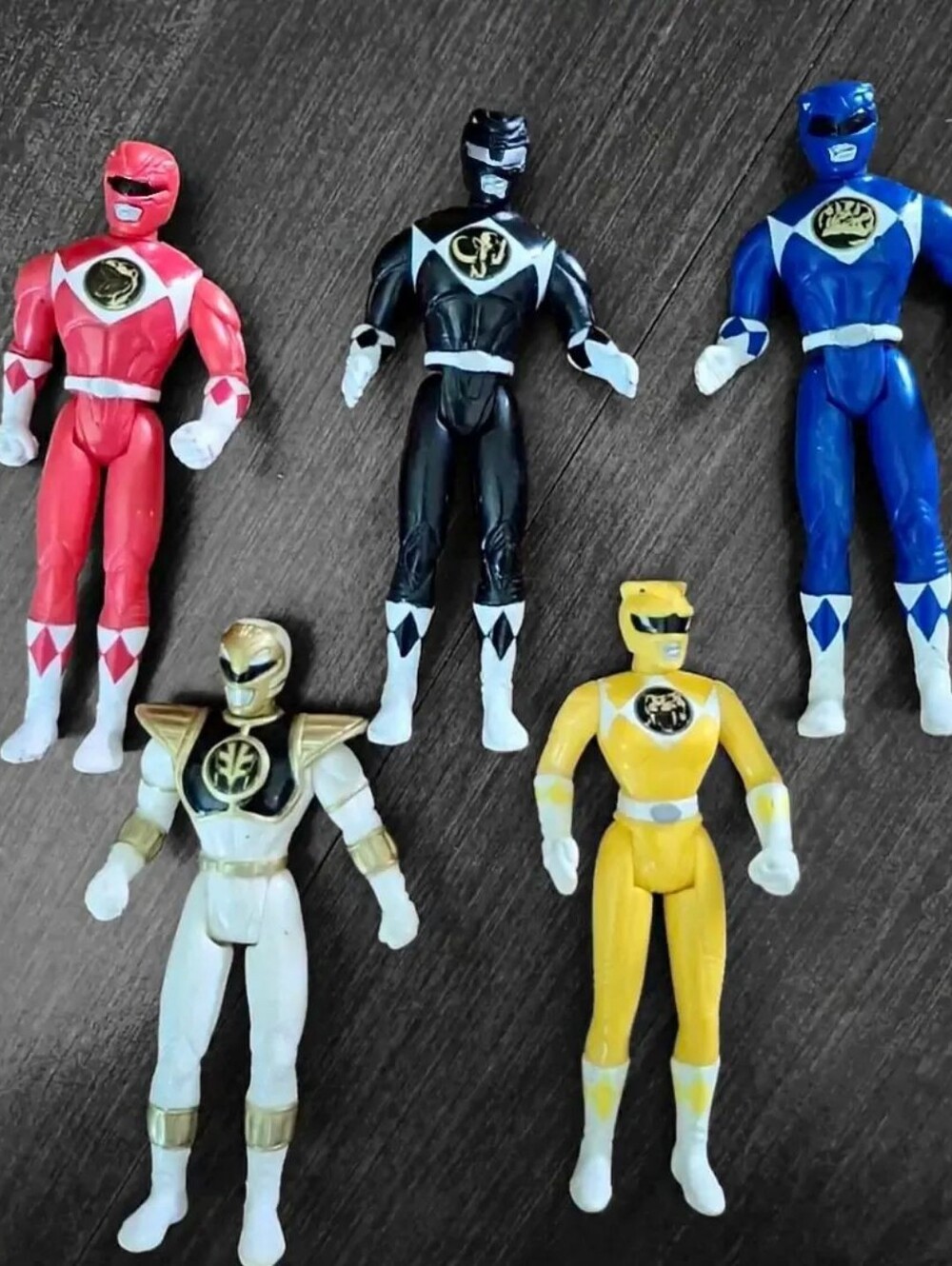 Vintage Saban 1995 MMPR McDonald's Happy Meal Toys Movie: Mighty Morphin Power